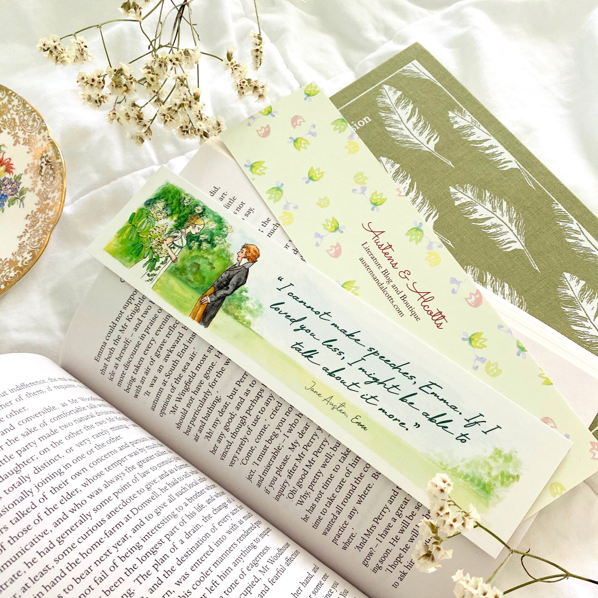 LAST CHANCE - Jane Austen "Emma and Mr. Knightley" Bookmark
